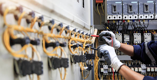 Professional Electrician technician working in Cooper, TX